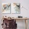 Stupell Industries Abstract Alcohol Ink Blue Copper 2 pc Canvas Wall Art Set Design by Incado